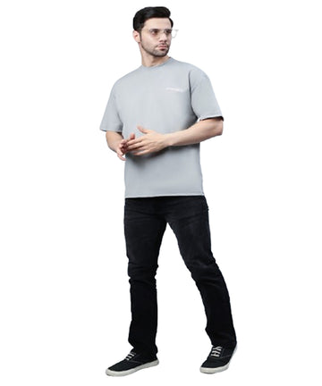 Men's Oversized T-Shirt Stylish Round Neck T-Shirt